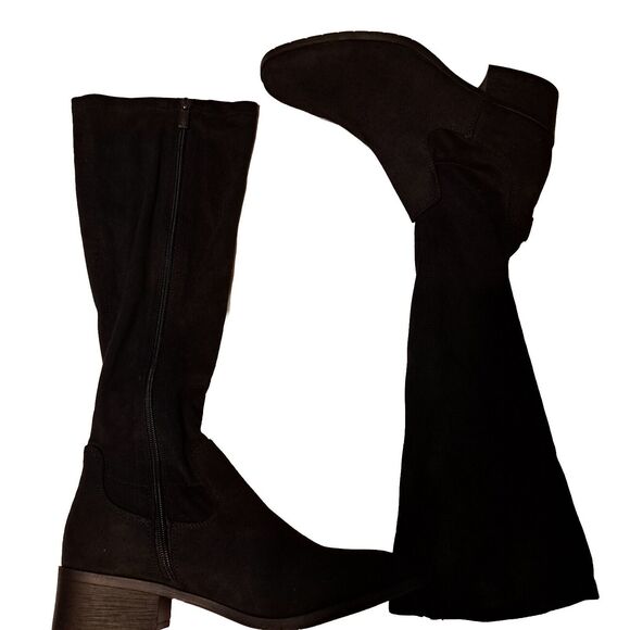 Kenneth Cole Reaction Dark Heeled Boots - Picture 5 of 11